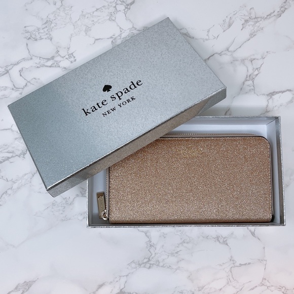 Kate Spade Glitter Fabric Wallet - Picture 7 of 11